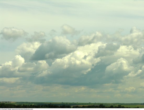 Blue Clouded Skies