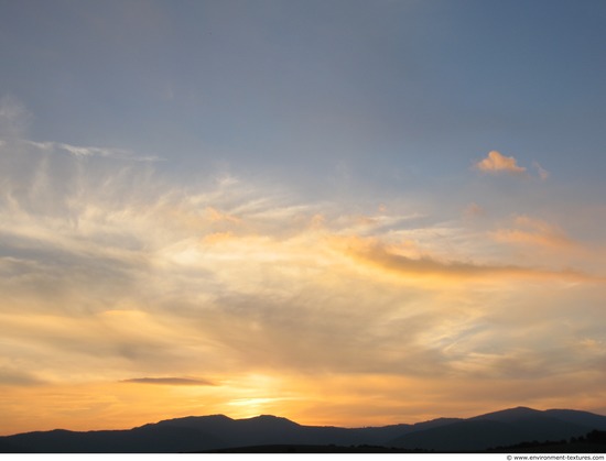 Blue Clouded Skies