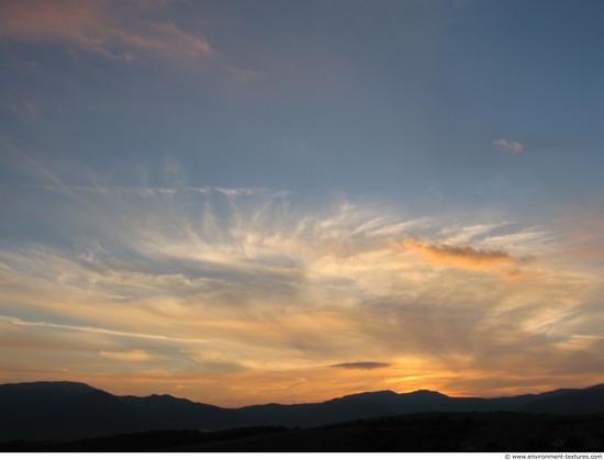 Blue Clouded Skies