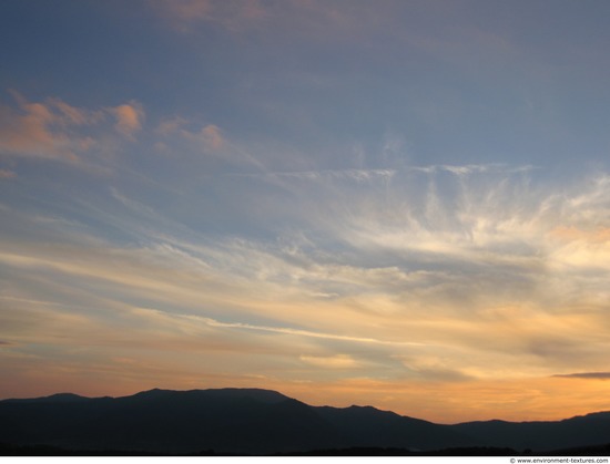 Blue Clouded Skies