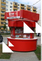 kiosk metal