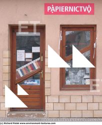 Photo Texture of Building Shop