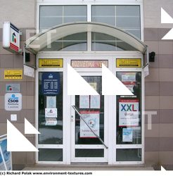 Photo Texture of Building Shop