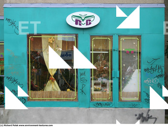 Photo Texture of Building Shop