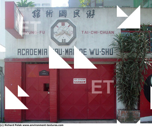 Photo Texture of Building Shop