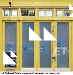 Photo Texture of Building Shop