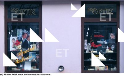 Photo Texture of Building Shop