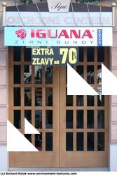 Photo Texture of Building Shop