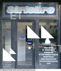 Photo Texture of Building Shop