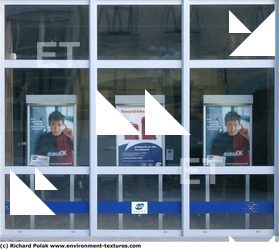 Photo Texture of Building Shop