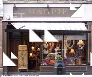 Photo Texture of Building Shop