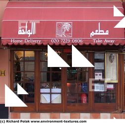 Photo Texture of Building Shop