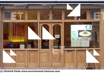 Photo Texture of Building Shop