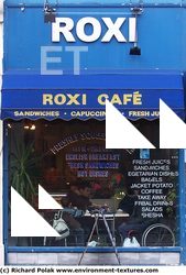 Photo Texture of Building Shop