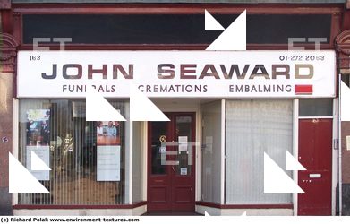 Photo Texture of Building Shop