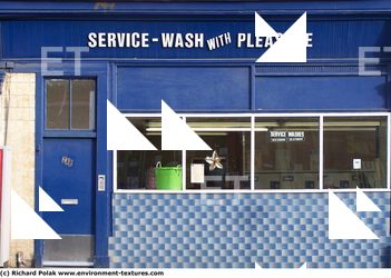 Photo Texture of Building Shop