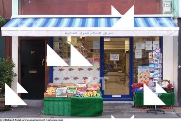 Photo Texture of Building Shop