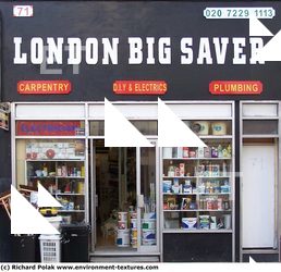 Photo Texture of Building Shop