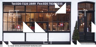 Photo Texture of Building Shop