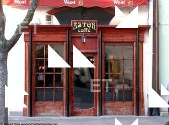 Photo Texture of Building Shop