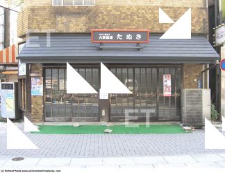 Photo Texture of Building Shop