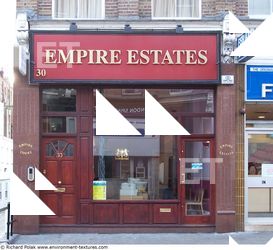 Photo Texture of Building Shop