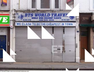 Photo Texture of Building Shop