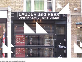 Photo Texture of Building Shop