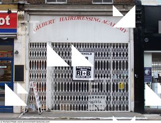 Photo Texture of Building Shop