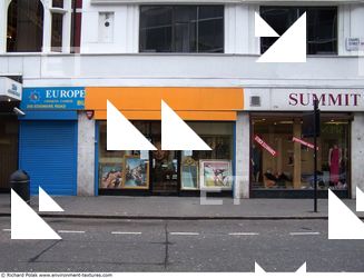 Photo Texture of Building Shop