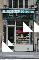 Photo Texture of Building Shop