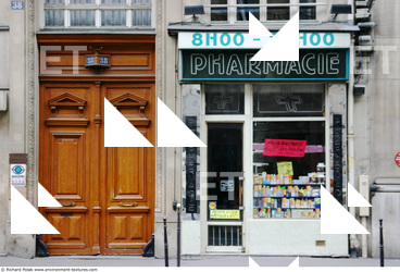 Photo Texture of Building Shop