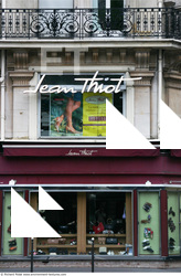 Photo Texture of Building Shop