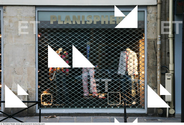 Photo Texture of Building Shop