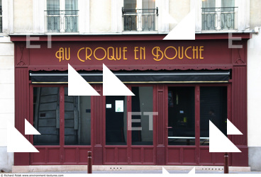 Photo Texture of Building Shop