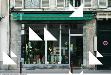 Photo Texture of Building Shop