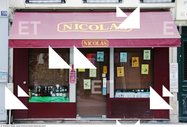 Photo Texture of Building Shop