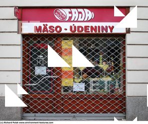 Photo Texture of Building Shop