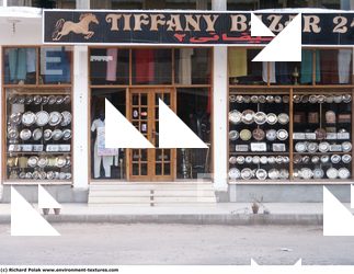 Photo Texture of Building Shop