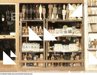 Photo Texture of Building Shop