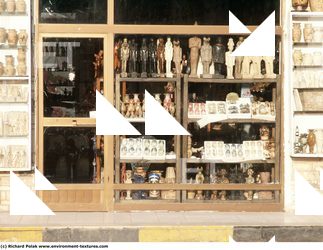 Photo Texture of Building Shop