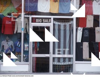 Photo Texture of Building Shop