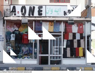 Photo Texture of Building Shop