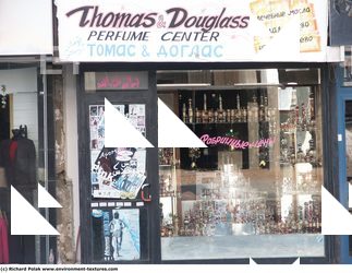 Photo Texture of Building Shop