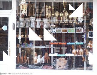 Photo Texture of Building Shop