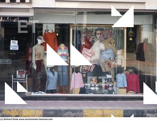 Photo Texture of Building Shop