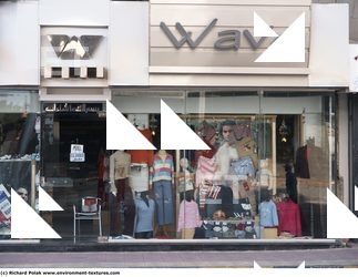 Photo Texture of Building Shop