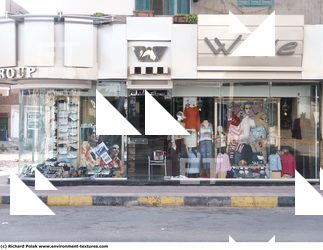 Photo Texture of Building Shop