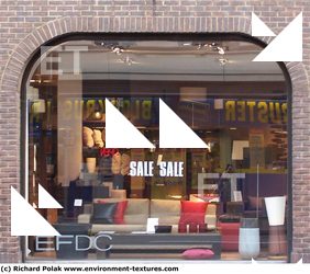 Photo Texture of Building Shop