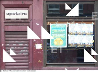 Photo Texture of Building Shop